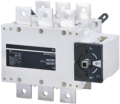 Change-over switches 1-0-2 LBS