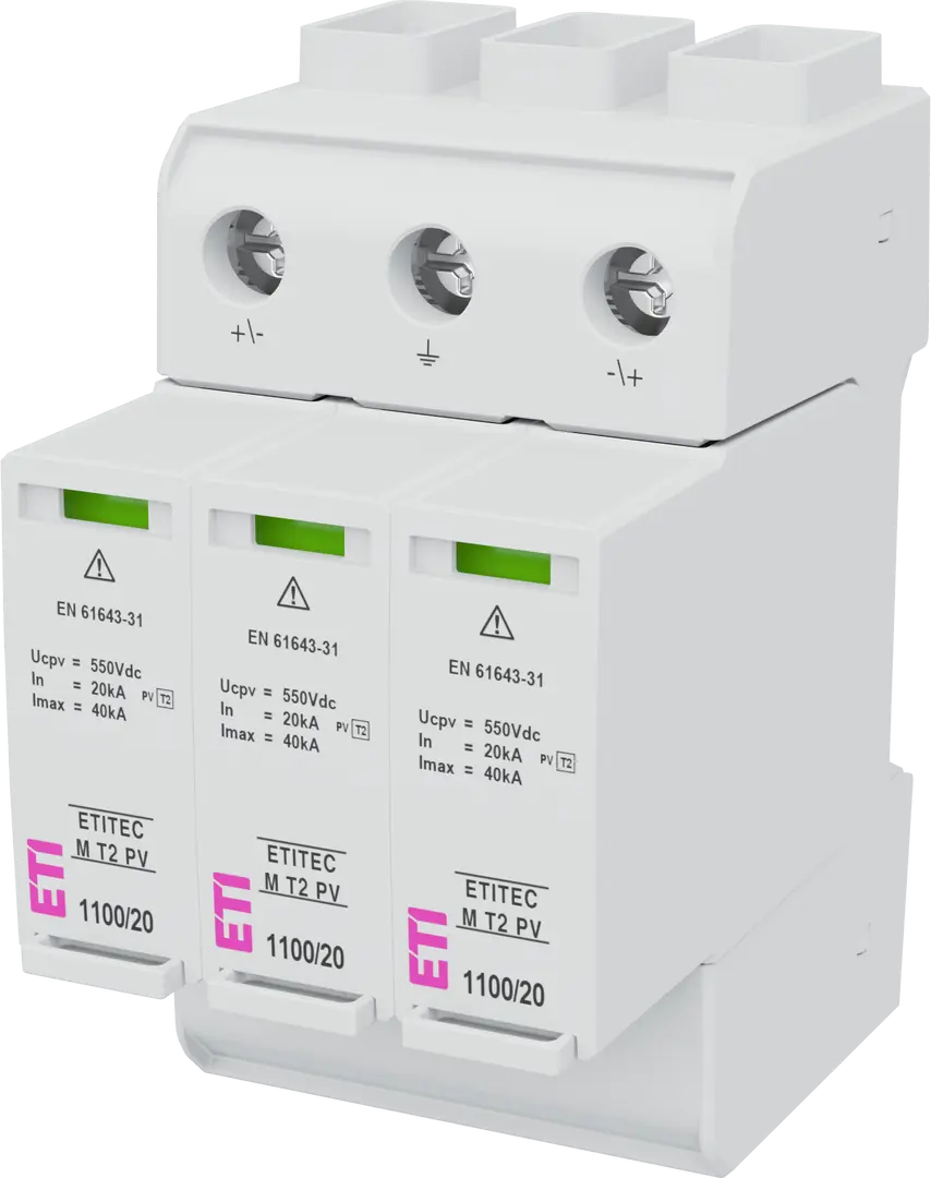 Surge arresters for PV