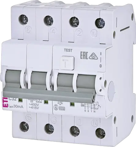 KZS-4M 3p+N A C32/0.03