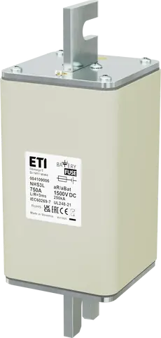 Image of NHS3L aR/aBat 750A/1500V DC AL