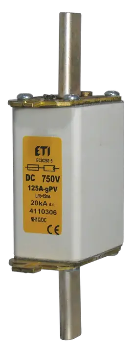 Image of NH0 gR 100A/750V DC
