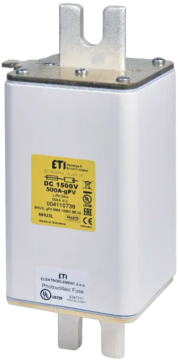 Image of NHU3L/MS gPV 315A/1500V DC UL
