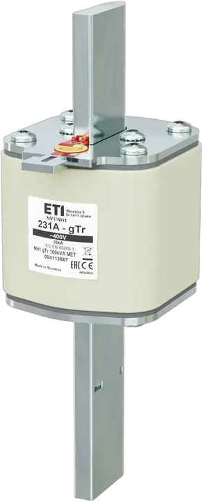 Image of NH1 gTr 231A/400V/160kVA MET