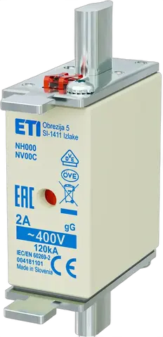 NH000 gG 2A/400V