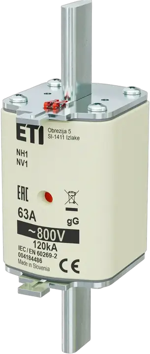 Image of NH1 gG 63A/800V