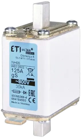 Image of NH00 gS 63A/800V