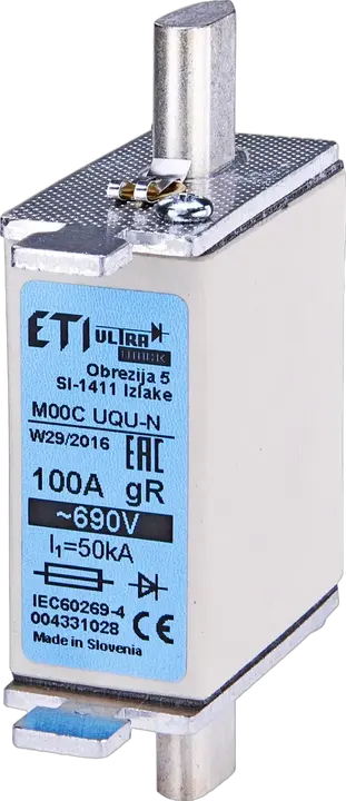 Image of NH000 UQ gR 25A/690V