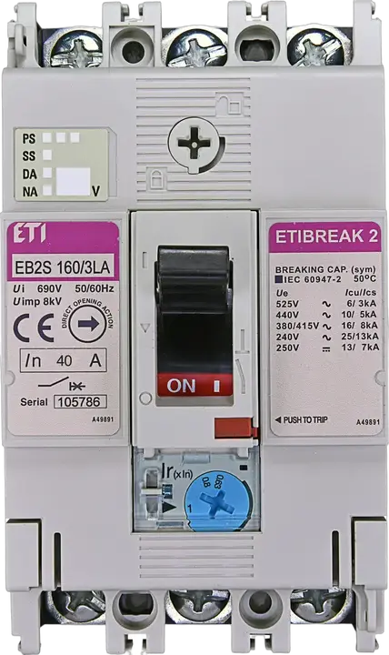 Image of EB2S 160/3LA 40A 3p