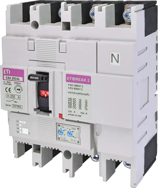 Image of EB2 250/4H 200A 4p