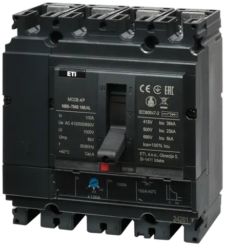 Image of NBS-TMS 100/4L  63A 4P